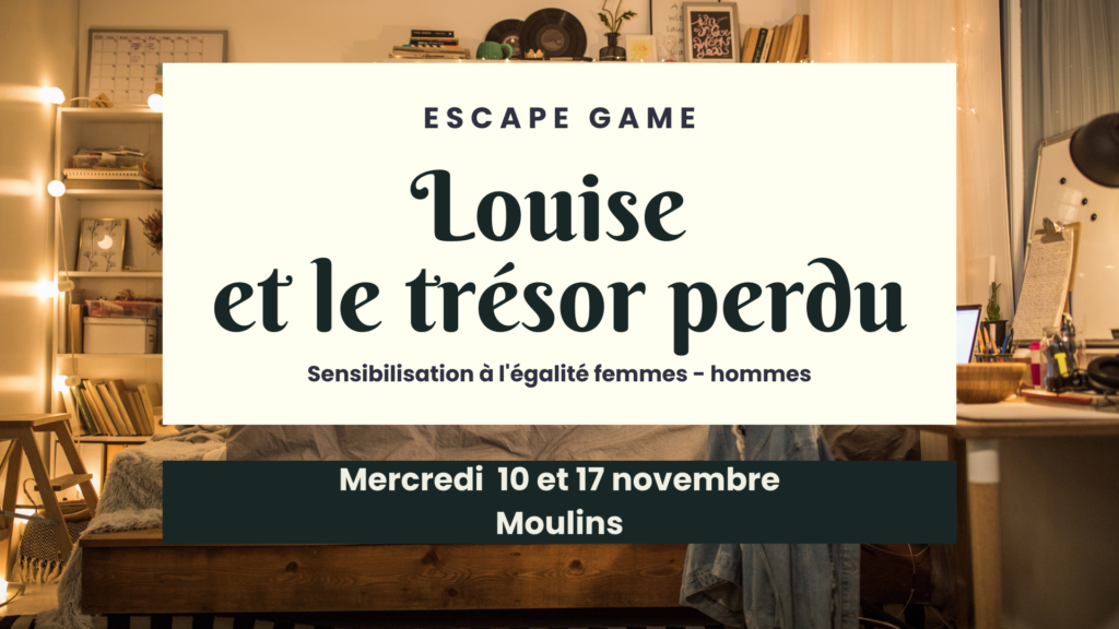 Escape game - égalité femmes hommes