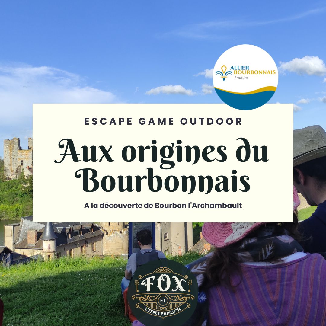 Escape game outdoor Bourbon