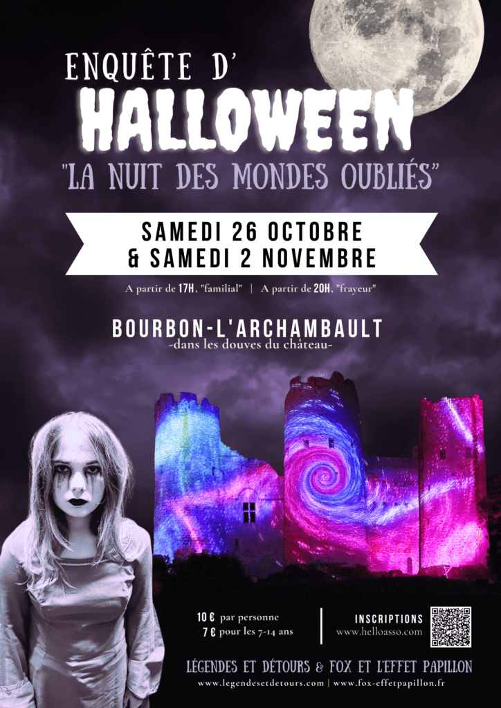 Enquête Halloween 2024 Bourbon l'archambault - Forteresse 