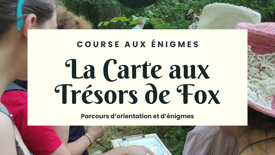 Visuel La carte aux trésors de Fox, course aux énigmes pour séminaire entreprise