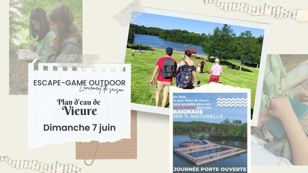 7 juin 2026. Lancement saison escape game outdoor Vieure