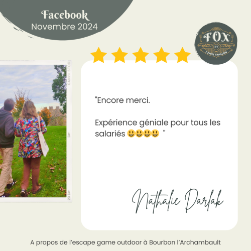 AVIS google - outdoor Bourbon entreprise