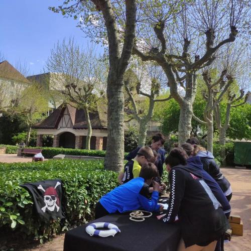 Illustration escape game droits des enfants